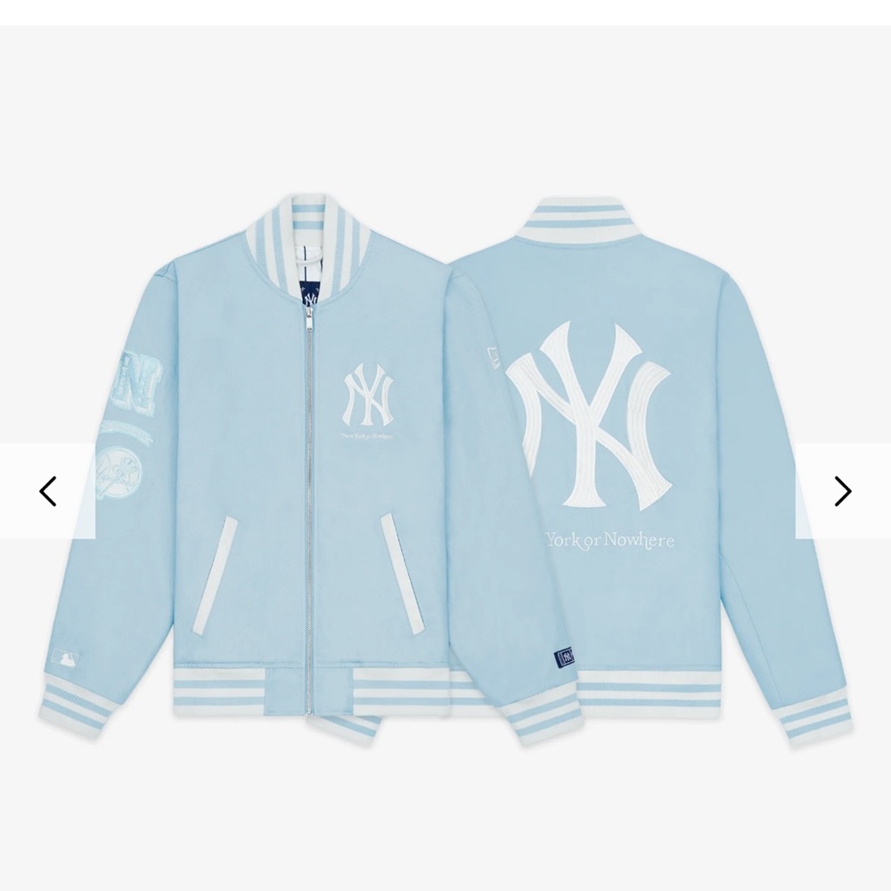 New York or Nowhere x Yankees Varsity Jacket